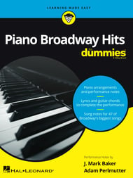 Piano Broadway Hits for Dummies piano sheet music cover